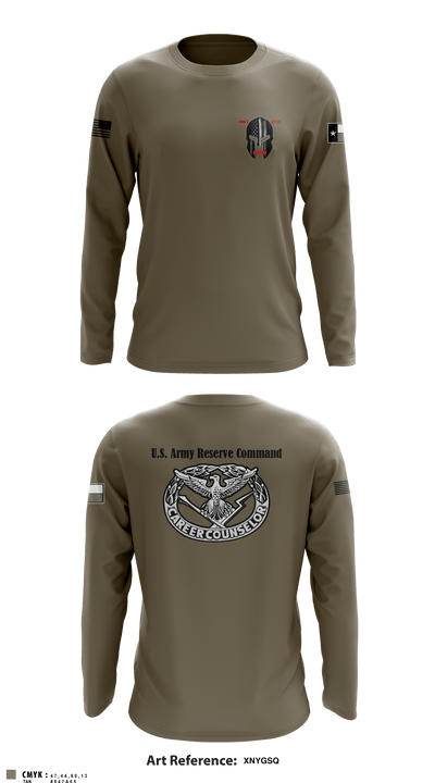 AREA 2, 12TH BN ARCG 57616910 Long Sleeve Performance Shirt - 3