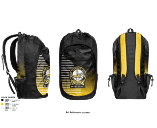 Gear Bag, Rio Linda High School Basketball, Men's Basketball, Teamtime, Team time, sublimation, custom sports apparel, team uniforms, spirit wear, spiritwear, sports uniforms, custom shirts, team store, custom team store, fundraiser sports, apparel fundraiser