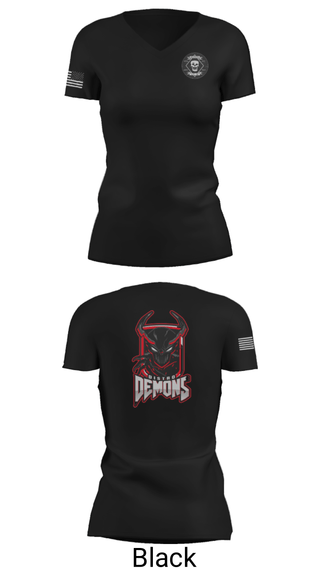 Women's Short Sleeve Vneck Shirt, , Army, Teamtime, Team time, sublimation, custom sports apparel, team uniforms, spirit wear, spiritwear, sports uniforms, custom shirts, team store, custom team store, fundraiser sports, apparel fundraiser
