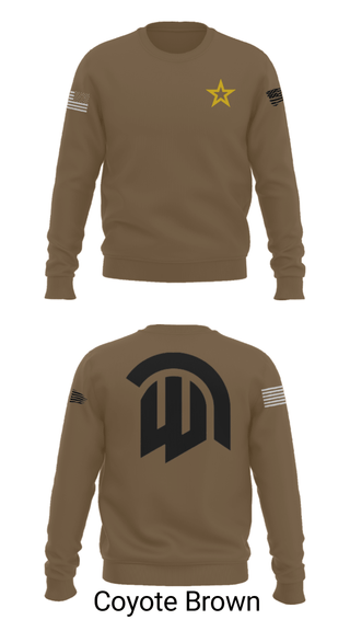 Crew Neck Sweatshirt, , Army, Teamtime, Team time, sublimation, custom sports apparel, team uniforms, spirit wear, spiritwear, sports uniforms, custom shirts, team store, custom team store, fundraiser sports, apparel fundraiser