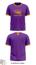 Bayfield High School Wolverine Wrestling 12563636 Old School Cotton Feel Shirt - 6