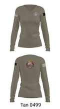 Deputy 71188083 Women's Long Sleeve V-neck Shirt - 39