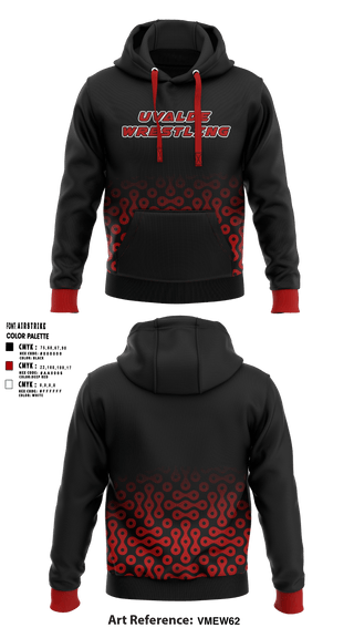 Hoodie, UVALDE, Wrestling, Teamtime, Team time, sublimation, custom sports apparel, team uniforms, spirit wear, spiritwear, sports uniforms, custom shirts, team store, custom team store, fundraiser sports, apparel fundraiser