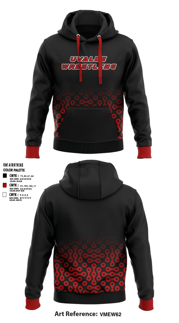 Hoodie, UVALDE, Wrestling, Teamtime, Team time, sublimation, custom sports apparel, team uniforms, spirit wear, spiritwear, sports uniforms, custom shirts, team store, custom team store, fundraiser sports, apparel fundraiser