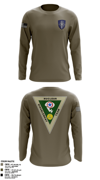 Long Sleeve Performance Shirt, , Army, Teamtime, Team time, sublimation, custom sports apparel, team uniforms, spirit wear, spiritwear, sports uniforms, custom shirts, team store, custom team store, fundraiser sports, apparel fundraiser