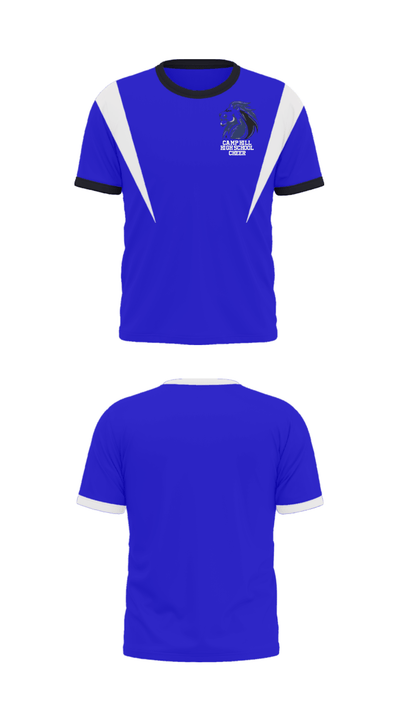 Camp Hill High School Cheer 91837106 Short Sleeve Performance Shirt - 9