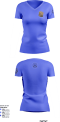RB FOODS OF GA , INC 61854668 Women's Short Sleeve V-neck Shirt - 1