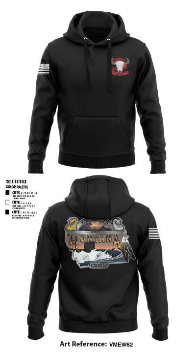 USS Montana 25481522 Hoodie - 49