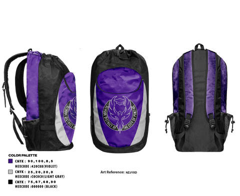 Gear Bag, Pontiac High School Basketball, Men's Basketball, Teamtime, Team time, sublimation, custom sports apparel, team uniforms, spirit wear, spiritwear, sports uniforms, custom shirts, team store, custom team store, fundraiser sports, apparel fundraiser