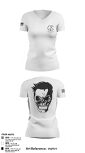 Cris_the_barber 88422733 Women's Short Sleeve V-neck Shirt - 2