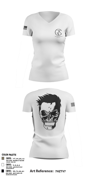 Cris_the_barber 88422733 Women's Short Sleeve V-neck Shirt - 2