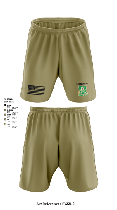 709th MP BN HHD 13627069 Athletic Shorts With Pockets - 4