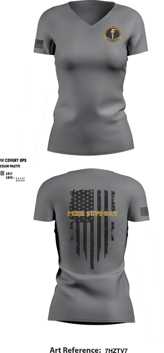 Women's Short Sleeve Vneck Shirt, , Police, Teamtime, Team time, sublimation, custom sports apparel, team uniforms, spirit wear, spiritwear, sports uniforms, custom shirts, team store, custom team store, fundraiser sports, apparel fundraiser