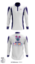 Menifee Preschool 74289541 Quarter Zip Jacket - 1