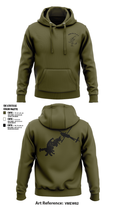 Platoon 2-1-1 26077523 Hoodie - 53