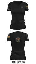 128th Air Control Squadron 4875965 Women's Short Sleeve V-neck Shirt - 22