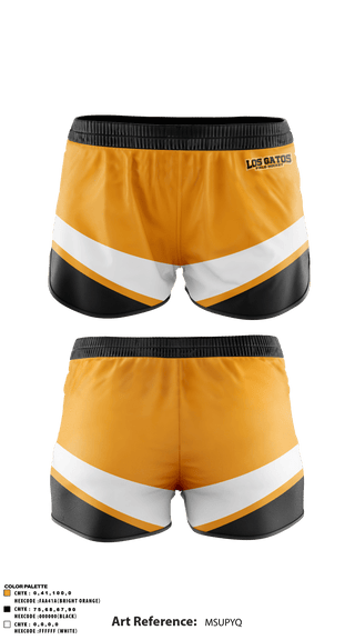 Track Shorts, Los Gatos High School Field Hockey, Field Hockey, Teamtime, Team time, sublimation, custom sports apparel, team uniforms, spirit wear, spiritwear, sports uniforms, custom shirts, team store, custom team store, fundraiser sports, apparel fundraiser