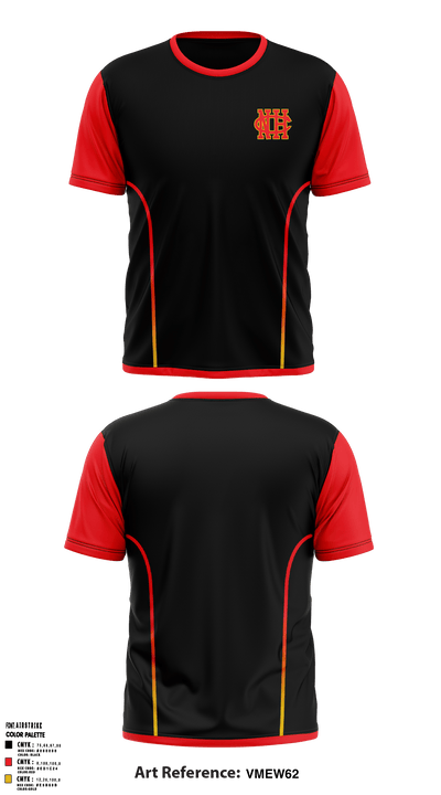 North College Hill High School Basketball 13999422 Short Sleeve Performance Shirt - 36