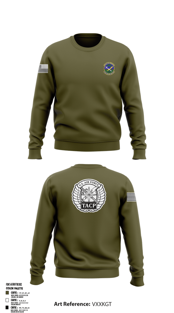Crew Neck Sweatshirt, , Air Force, Teamtime, Team time, sublimation, custom sports apparel, team uniforms, spirit wear, spiritwear, sports uniforms, custom shirts, team store, custom team store, fundraiser sports, apparel fundraiser