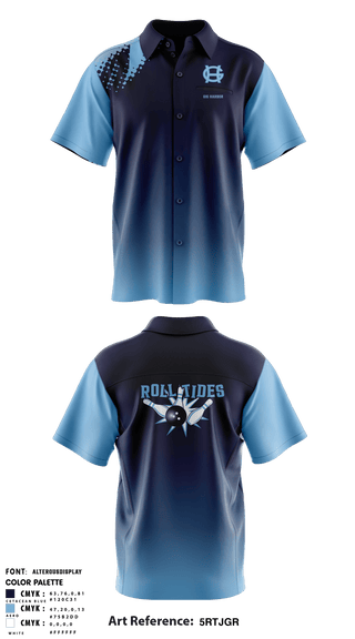 Short Sleeve Bowling Jersey, Gig Harbor High School Bowling, Bowling, Teamtime, Team time, sublimation, custom sports apparel, team uniforms, spirit wear, spiritwear, sports uniforms, custom shirts, team store, custom team store, fundraiser sports, apparel fundraiser