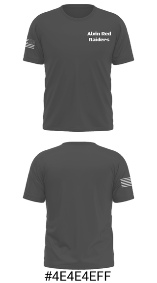 Short Sleeve Performance Shirt, Alvin Red Raiders, Softball, Teamtime, Team time, sublimation, custom sports apparel, team uniforms, spirit wear, spiritwear, sports uniforms, custom shirts, team store, custom team store, fundraiser sports, apparel fundraiser