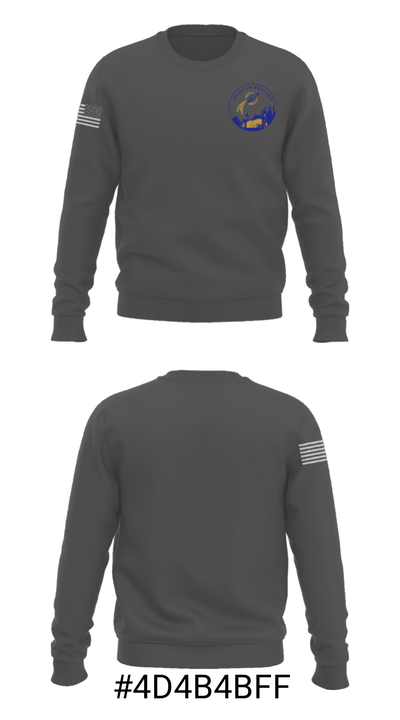 Broughal Middle School Field Hockey 85462372 Crew Neck Sweatshirt - 12