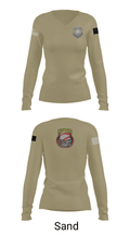 Deputy 71188083 Women's Long Sleeve V-neck Shirt - 47