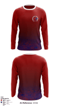 North Carolina Usa Wrestling 59089646 Long Sleeve Rash Guard Shirt - 1