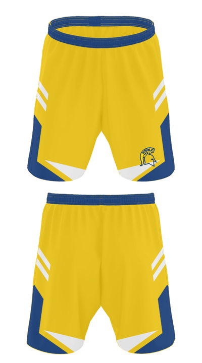 Pinole Valley High School Volleyball 78592291 Athletic Shorts With Pockets - 16