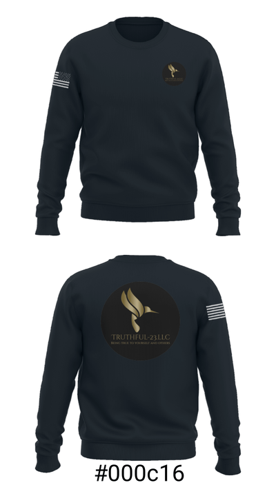 TRUTHFUL-23.LLC 37288792 Crew Neck Sweatshirt - 16
