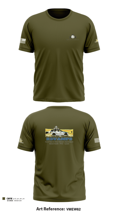 Recon Chief Inc. 84611298 Short Sleeve Performance Shirt - 3