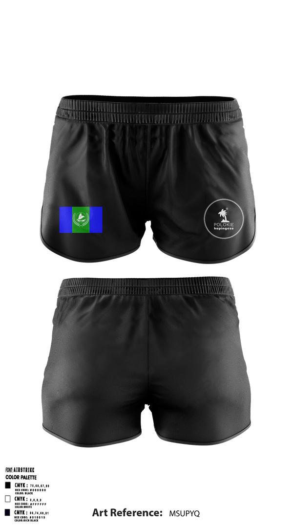 Ranger Panties, POLOKIE, , Teamtime, Team time, sublimation, custom sports apparel, team uniforms, spirit wear, spiritwear, sports uniforms, custom shirts, team store, custom team store, fundraiser sports, apparel fundraiser
