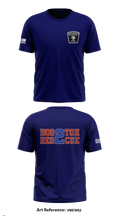 Boston Fire Department 86583184 Short Sleeve Performance Shirt - 3