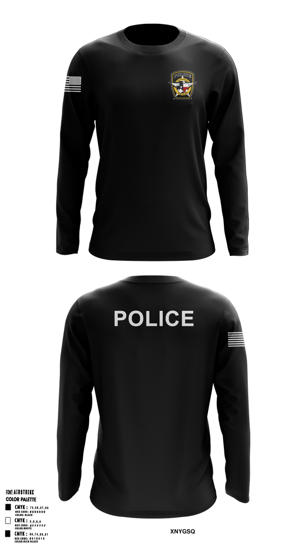 Long Sleeve Performance Shirt, , Police, Teamtime, Team time, sublimation, custom sports apparel, team uniforms, spirit wear, spiritwear, sports uniforms, custom shirts, team store, custom team store, fundraiser sports, apparel fundraiser