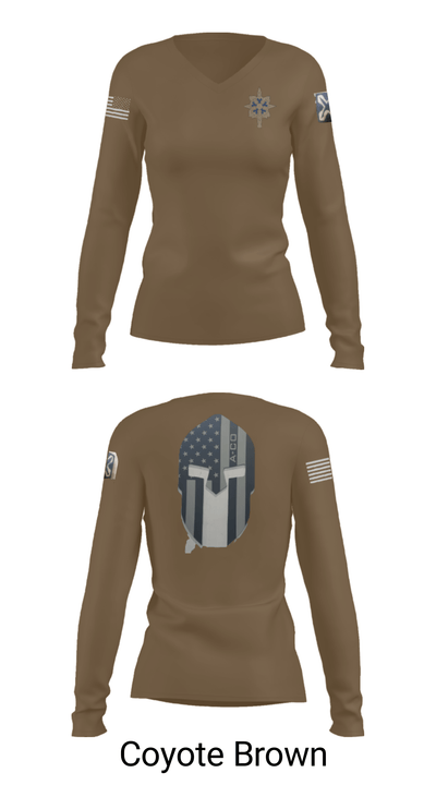Alpha Company 223MI 2860942 Women's Long Sleeve V-neck Shirt - 37