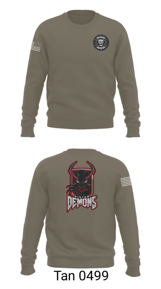Crew Neck Sweatshirt, , Army, Teamtime, Team time, sublimation, custom sports apparel, team uniforms, spirit wear, spiritwear, sports uniforms, custom shirts, team store, custom team store, fundraiser sports, apparel fundraiser