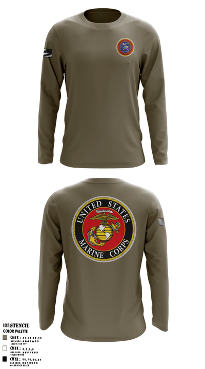 670 53429704 Long Sleeve Performance Shirt - 1