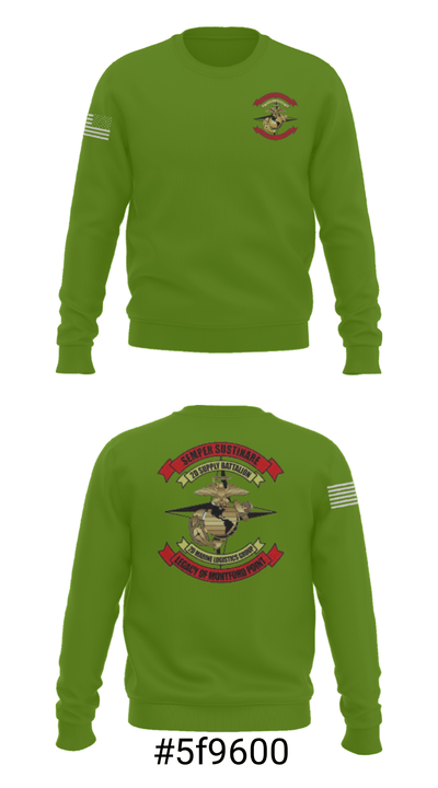 2nd Supply Battalion 27685177 Crew Neck Sweatshirt - 7