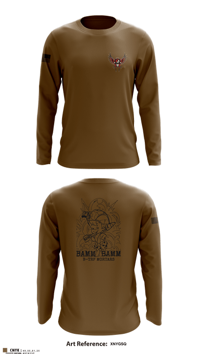 BAMM BAMM 3548892 Long Sleeve Performance Shirt - 2