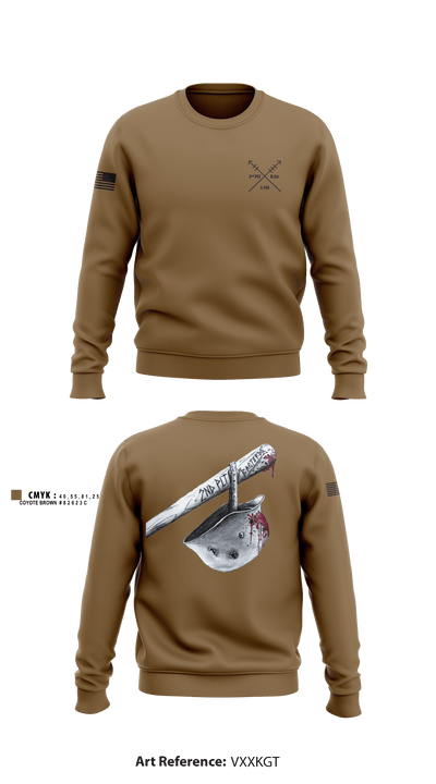 2nd PLT Baseterds 6936669 Crew Neck Sweatshirt - 1