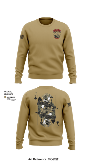 Crew Neck Sweatshirt, , Army, Teamtime, Team time, sublimation, custom sports apparel, team uniforms, spirit wear, spiritwear, sports uniforms, custom shirts, team store, custom team store, fundraiser sports, apparel fundraiser