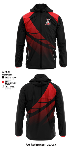 Windbreaker, Pirates, Football, Teamtime, Team time, sublimation, custom sports apparel, team uniforms, spirit wear, spiritwear, sports uniforms, custom shirts, team store, custom team store, fundraiser sports, apparel fundraiser