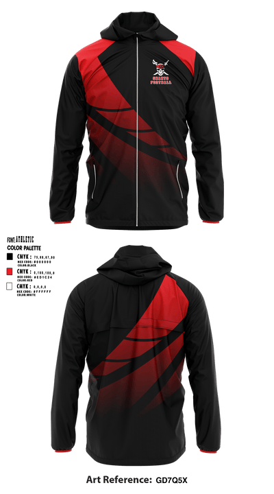 Pirates 72705935 Windbreaker - 1
