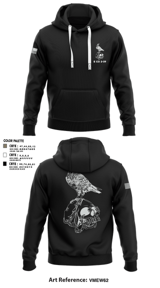 Hoodie, E CO 2-39, Army, Teamtime, Team time, sublimation, custom sports apparel, team uniforms, spirit wear, spiritwear, sports uniforms, custom shirts, team store, custom team store, fundraiser sports, apparel fundraiser