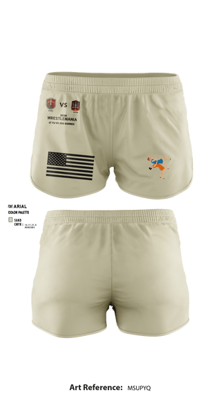 Ranger Panties, 673 EFD/ 334 FEST, Army, Teamtime, Team time, sublimation, custom sports apparel, team uniforms, spirit wear, spiritwear, sports uniforms, custom shirts, team store, custom team store, fundraiser sports, apparel fundraiser