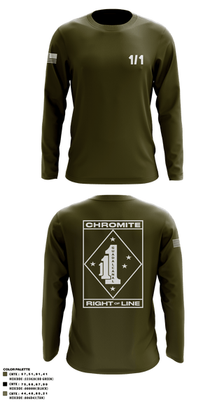 Long Sleeve Performance Shirt, V1/1, Marines, Teamtime, Team time, sublimation, custom sports apparel, team uniforms, spirit wear, spiritwear, sports uniforms, custom shirts, team store, custom team store, fundraiser sports, apparel fundraiser