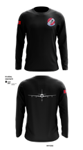 151st Air Refueling Squadron 9193987 Long Sleeve Performance Shirt - 1