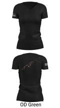 Platoon 2-1-1 26077523 Women's Short Sleeve V-neck Shirt - 22