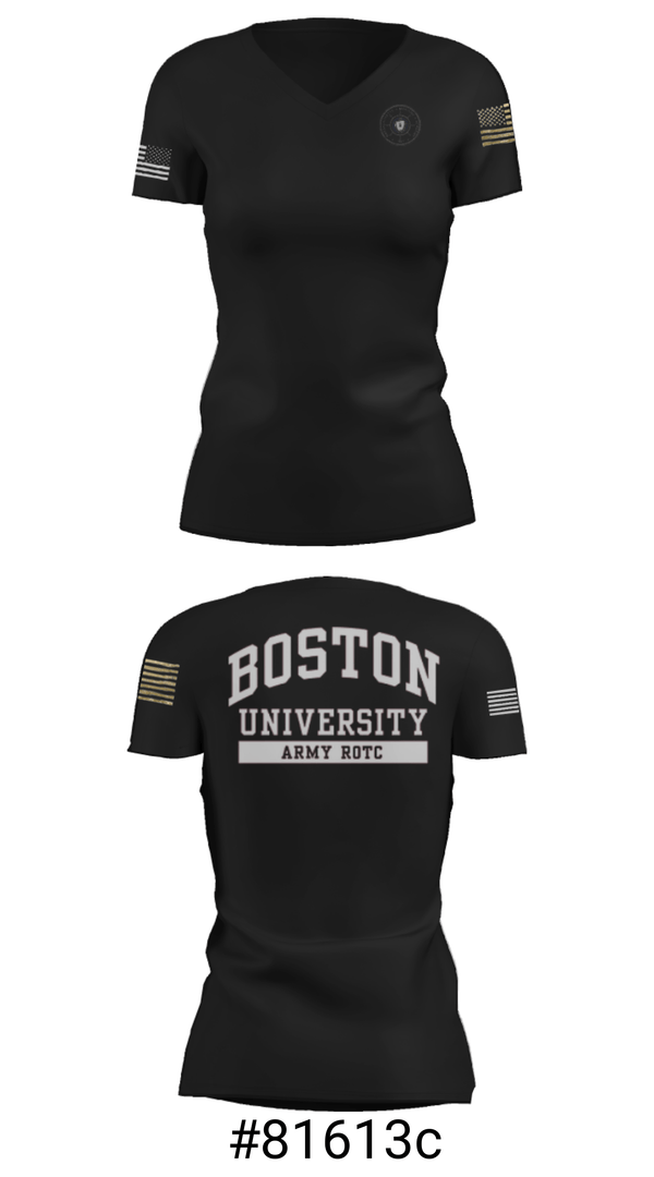 Women's Short Sleeve Vneck Shirt, , Army, Teamtime, Team time, sublimation, custom sports apparel, team uniforms, spirit wear, spiritwear, sports uniforms, custom shirts, team store, custom team store, fundraiser sports, apparel fundraiser