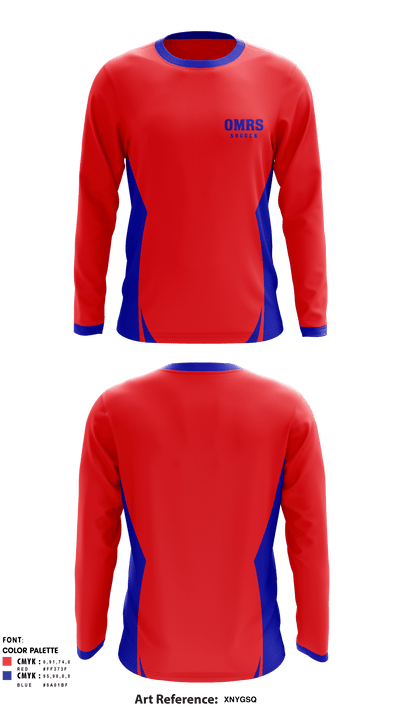 OMRS 94236533 Long Sleeve Performance Shirt - 1